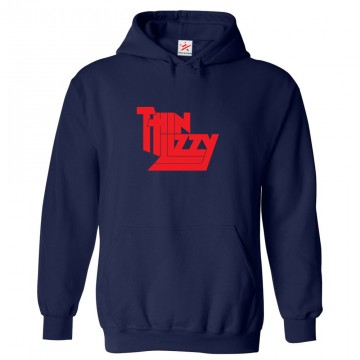 Retro Rock Band Unisex Kids and Adults Pullover Hoodie for Music Fans